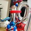 10 Number Balloons Silver 10 Balloons Number 40 Inch Number 10 Foil Mylar Balloons for 10 Birthday Party 10 Anniversary Events Decorations view 4