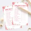 50 Baby Shower Games for Girl-Baby Price Is Right,Floral Theme, Thick Cardstock, Fun and Easy to Play view 4