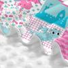 Personalized Baby Car Seat Canopy for Girls, Custom Name Baby Car Seats Covers for Babies, Opening Minky Nursing Breastfeeding Stroller Cover Infant Carseat Canopies for Newborn (Cute Dragon Pink) view 4