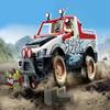 Playmobil Rally Car Toy Playset - 74 Piece Bundle Including Stuntman Mini Figure - Movable Axle and Removable Roll Bar to Insert Figure - Complete with Full Tool Box, Map, Camera, Thermos and Gas Can view 3