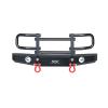 KYX Racing CNC Machined Aluminum Front Bumper Upgrades Parts Accessories for 1/18 RC Crawler Car Traxxas TRX4M Bronco view 3