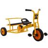 Preschool Kids Tricycle, Kids Kindergarten Pedal Tricycle Toddler Bike,Carbon Steel Trike Frame Outdoor Play Equipment Big Wheel Trike for 2-6 Years Old(110cm(43.3in), Yellow) view 1