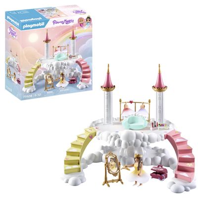 PLAYMOBIL Princess Magic 71408 Royal Clouds Wardrobe with Three Skirts, Sparkling Tiara and Other Accessories, Toy for Children from 4 Years