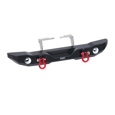 KYX Racing CNC Machined Aluminum Rear Bumper Upgrades Parts Accessories for 1/18 RC Crawler Car Traxxas TRX4M Bronco