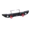 KYX Racing CNC Machined Aluminum Rear Bumper Upgrades Parts Accessories for 1/18 RC Crawler Car Traxxas TRX4M Bronco view 1