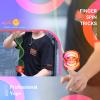 MAGICYOYO K2 Crystal Yoyo Professional Responsive Yoyo for Beginner, Double Colors Plastic Yo-Yo, Dual Trick Yo Yo with 12 Yo-yo Strings, Case Bag + Accessory Kit (Pink + Orange Gradient) view 4