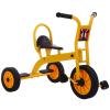 Preschool Kids Tricycle, Kids Kindergarten Pedal Tricycle Toddler Bike,Carbon Steel Trike Frame Outdoor Play Equipment Big Wheel Trike for 2-6 Years Old(87cm(34.2in), Yellow) view 1