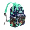 M YESCUSTOM Customized Diaper Bag with Name, Personalized Butterfly Waterproof Bag with Large Capacity for Travel Birthday Mother's Day Gift for Women New Mom view 4