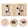 22.8" Foldable Large Fast Sling Puck Game Slingshot Games Toy for Adults Table Desktop Battle Wooden Hockey Table Game Family Foosball Winner Board Games view 2