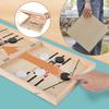 22.8" Foldable Large Fast Sling Puck Game Slingshot Games Toy for Adults Table Desktop Battle Wooden Hockey Table Game Family Foosball Winner Board Games view 4