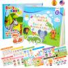 Ayyomo Spanish & English Busy Books for Toddlers, Bilingual Preschool Activity Book for 3 4 5 Year Old, Kids Easter Basket Stuffers, Interactive Educational Learning Activities Birthday Gifts view 1