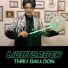 blue-ther Lightsaber Thru Balloon Magic Tricks High-tech Powerful Stage Illusions Gimmicks Mentalism Props Magician Funny Magic Show view 2
