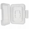 10PCS Single Game Dedicated TF Card Portable Game Card Storage Holder Mini Case Protective Transparent Box Shockproof Plastic Storage Case for Switch Lite OLED view 1