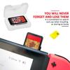 10PCS Single Game Dedicated TF Card Portable Game Card Storage Holder Mini Case Protective Transparent Box Shockproof Plastic Storage Case for Switch Lite OLED view 4