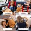 Weighted Stuffed Animal for Anxiety | Calming & Comforting 5 Lbs | Weighted Plush Animal Sloth | Anxiety Stuffed Animals for Adults & Kids | Carrying Bag Included | Machine Washable Weighted Plushie view 4