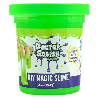 Doctor Squish - Magic Slime Blister Pack - Green - 100g