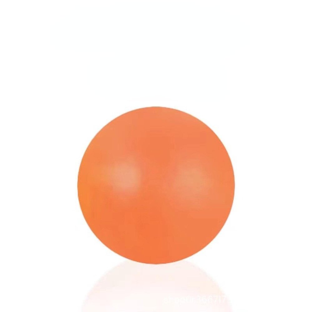 BOEBIZ Maltose Syrup Decompression Ball, Maltose Pinching Ball, Decompression Ball, Vent Ball, Slow Rebound, kneading Explosive Toy ORANGE6CM