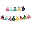 Princess Happy Birthday Banner - Cute Cartoon Princess Dress Decoration, Girl's 1st Birthday Party Supplies view 1