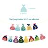 Princess Happy Birthday Banner - Cute Cartoon Princess Dress Decoration, Girl's 1st Birthday Party Supplies view 2