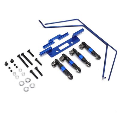 1:10 Wide E-Z Mount Aluminum Front&Rear Sway Bar for Traxxas Slash 2WD RC Car Spare Part Accessory