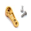 Integy Gold Billet Machined Alloy Servo Horn 25T for Futaba Servos (r = 15mm, 19mm) view 1