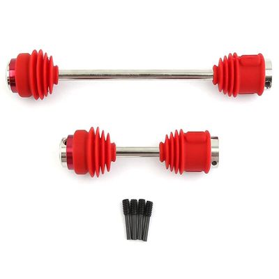 Integy Alloy Machined Center Drive Shafts w Dust Boots for E-Maxx 3905 5650