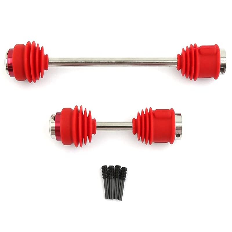 Integy Alloy Machined Center Drive Shafts w Dust Boots for E-Maxx 3905 5650