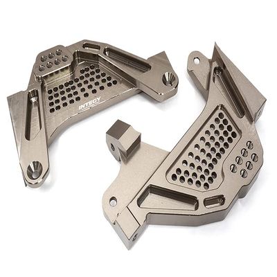 Grey Aluminum Front Shock Tower Upgrade for Axial SCX6 1/6 Scale 251001