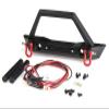 Realistic Metal Front Bumper w/LED for Traxxas TRX-4 & Axial SCX-10 view 1