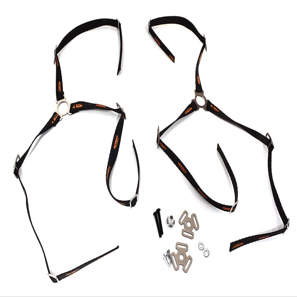 Realistic Spare Tire Straps w/Mounts for Traxxas 1/7 Unlimited Desert Racer