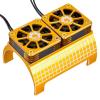 Integy Alloy Heatsink w/Cooling Fans for 1/5 Scale 55-58mm O.D. Size Drive Motor view 1