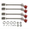 Integy Universal 17mm Drive Shafts for 1/10 Maxx V2 WideMaxx in Silver Red 8956 8993 view 1