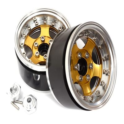 Integy Billet Machined Off-Road 1.9 Size (2) Beadlock Wheel for 1/10 Scale Crawler