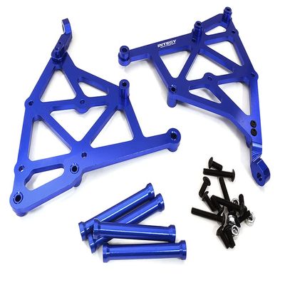Integy Blue Billet Machined Wing Mount Kit for Losi 1/5 Desert Buggy XL-E & 2.0