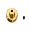 Integy 7075 Alloy 48 Pitch Hard Coating Pinion 31T, 3.17mm Bore/Shaft view 4