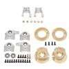 Integy Alloy Caster & Steering Blocks w/Weight Added 146g Each for Wraith 2.2 & RR10 view 1