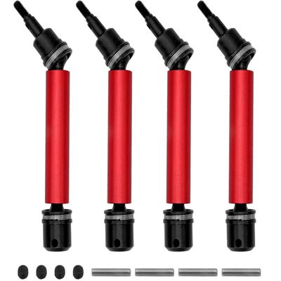 Integy RC Alloy Machined Driveshaft Set for Arrma Senton 3S, Typhon 3S, Vorteks 3S