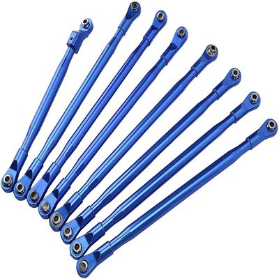 Front & Rear Upper Suspension Linkages (8) for Axial SCX6 Crawler 254003 254004