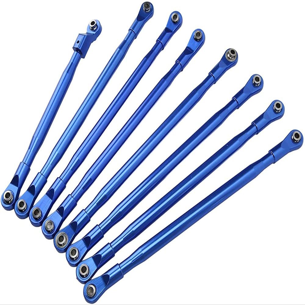 Front & Rear Upper Suspension Linkages (8) for Axial SCX6 Crawler 254003 254004