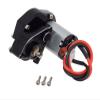 Black Alloy Machined Main Gearbox with Motor for Axial SCX24 view 1