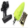 Integy Mini Mono-Q Speed Boat 303mm w/Motor, ESC and RC ARTR Kit- Green view 1