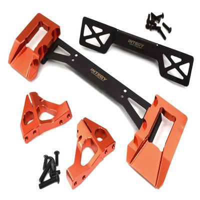Red Alloy Machined Rear Body Mount Upgrade for Traxxas Sledge 4WD 1/8 Scale 9515