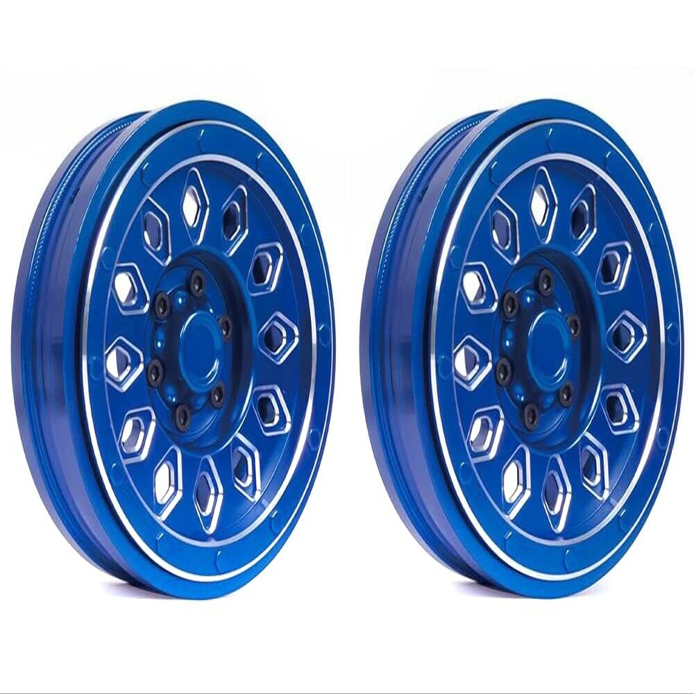 Alloy Machined Wheel Set (2) for Axial SCX6 45000
