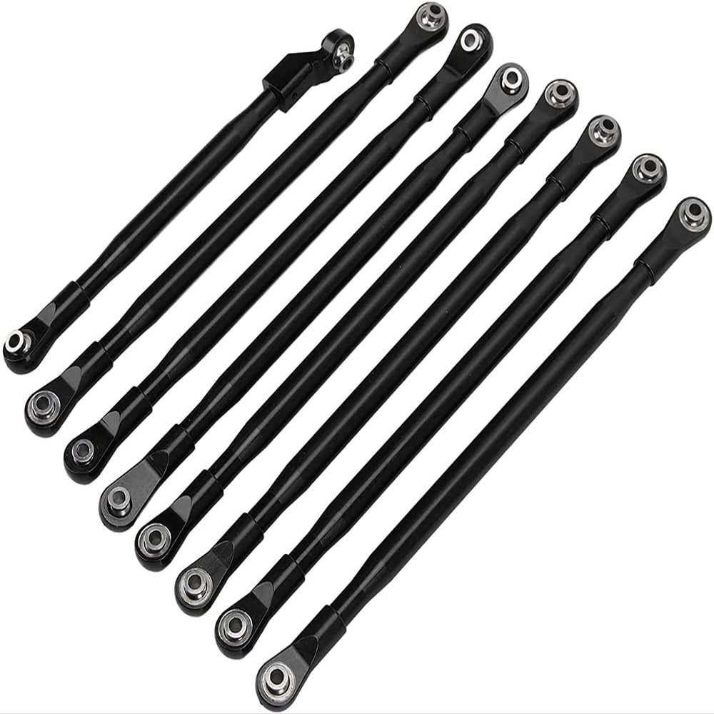 Front & Rear Upper Suspension Linkages (8) for Axial SCX6 Crawler 254003 254004