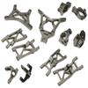 Integy Grey Billet Machined Suspension Upgrade Kit for Losi 1/10 2WD 22S Drag Car view 1