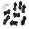 Machined Front & Rear Body Mount Set for Arrma 1/8 Kraton 6S BLX V3 AR330230 view 1