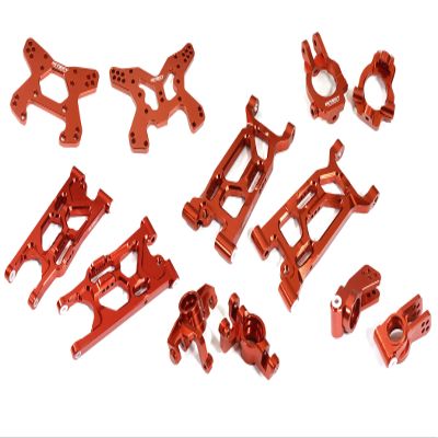Integy Billet Machined Alloy Suspension Set for Losi 1/10 Lasernut U4 4WD Brushless RTR