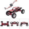 Complete Alloy Conversion Kit w/Roll Cage, Servo, Motor for Axial 1/24 SCX24 C10 view 2