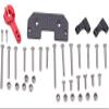 Alloy Machined Front & Rear Axle Assembly w/Internals for SCX10 II 90046 90047 view 3