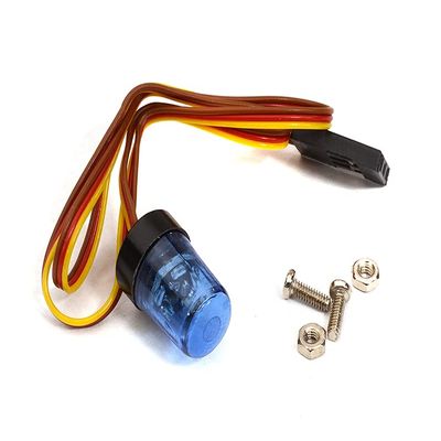 Integy Realistic Roof Top Flashing Light LED 9x15mm Size Plastic Housing